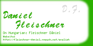 daniel fleischner business card